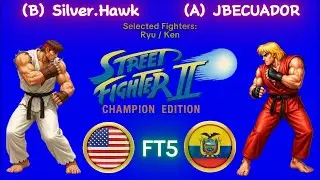 Silver.Hawk VS. JBECUADOR - Street Fighter II' Champion Edition - FT5 - 10:28 - Online Match Replays