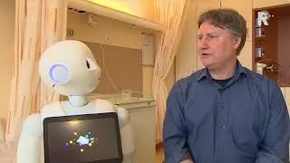 Zorgrobot in het Franciscus Vlietland in Schiedam