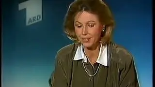TV-Ansage Ulla Zitelmann ARD Sa. 10.1.1987