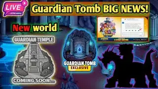 Guardian Tomb BIG NEWS! 🤔🤯😱🧐🥵🤐😈👇🏻#dynamonsworld #gaming #GuardianTomb #pokemon #like #viralvideo2025