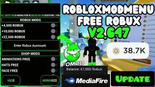 Roblox mod menu 2.648.781 Free robux and shopping | Fly, Speed & Unlimited Robux (2024)