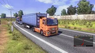 Euro Truck Simulator 2 |Container Transport | 4K Video