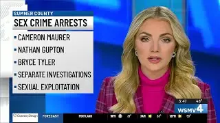 3 arrested, charged with child exploitation in Sumner County