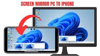 Mirror Pc To iPhone | Take Full Control of Your Pc Via USB