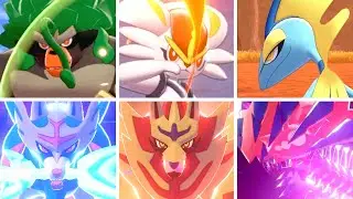 Pok&eacute;mon Sword & Shield - All Starter & Legendary Signature Moves
