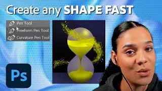 How to Use the Pen Tool | Photoshop Tutorial | Adobe Photoshop