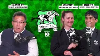 Savanna Valjalo and Girish Samo-Burthia | The Direct Line | Powered by 10bet 🐎🐎