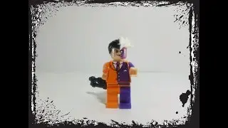 Китайское лего Харви Дент - Двуликий!  Chinese LEGO Harvey dent - two-face!