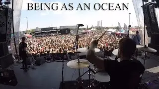 Being As An Ocean Live Drum Cam - 