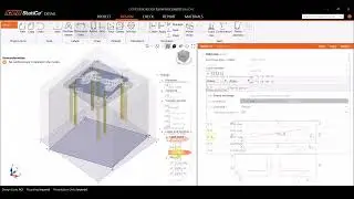 Complete base plate workflow with concrete reinforcement design