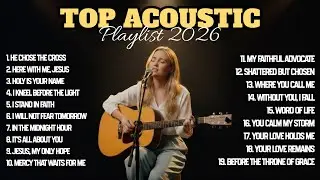 Top Acoustic Worship 2026 🎸 | Best English Christian Songs | Deep Prayer Acoustic Mix 2026
