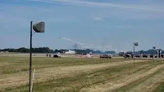 Shockwave Battle Creek air show crash. 2022