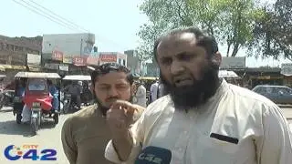 Environmental pollution increased in Lahore caused by vehicles smoke