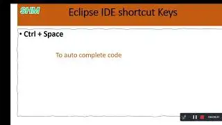 Eclipse IDE 5 Shortcut keys_JAVA