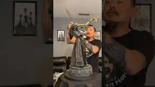 Unboxing Demithyle Exalted General Reaper Legendary Scale Statue Court of the Dead Sideshow