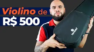 Violino BOM e BARATO de 500 reais vale a pena? (Análise/review Harmonics Upgraded)