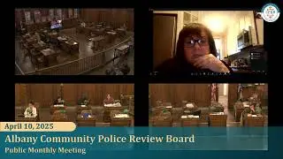 April 10, 2025 | Albany Community Police Review Board