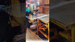 Wire mesh welt welding process#shorts