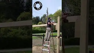 Shelter.. 3 day build in 30 seconds #diy #shed #horse