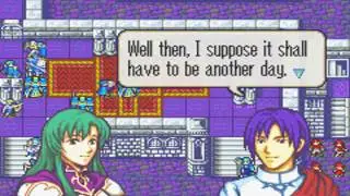 Fire Emblem The Sword of Seals: Cecilia and Saul Support Conversations
