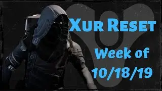 XUR EXOTIC LOOT! Xur Location & Bounty 10-18-2019