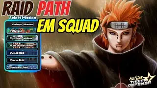 COMO PASSAR a RAID PATH em SQUAD no ALL STAR TOWER DEFENSE