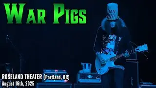War Pigs | Buckethead 4K (LIVE) at Roseland Theater (2025)