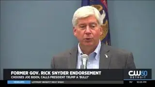 Ex-Michigan Gov. Rick Snyder Is Latest Republican To Endorse Biden