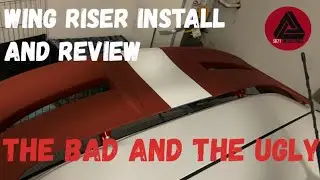 2018 Ford Fiesta Wing Riser Install and Brief Review Part 1 #modified