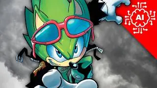 What if AI made a Scourge the Hedgehog song? (Heavy Metal Version)
