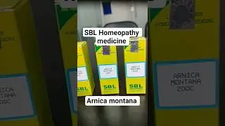 SBL Homeopathy medicine #homeopathicmedicine#homeopathy#arnica #sbl #pharmacy