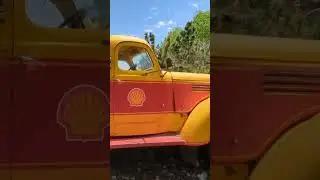 Vintage Shell Fuel Hauler @ Jerome Gold King Mine Ghost Town