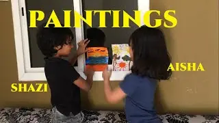 paintings / Easy Art  /  sunset painting / paintart