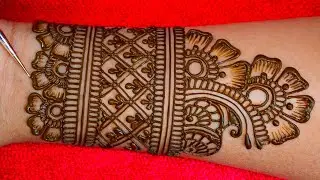 Full hand mehndi design | easy front hand mehndi design | mehandi design simple 