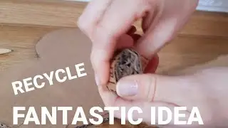 Waste Material Craft, DIY Heart Lamp