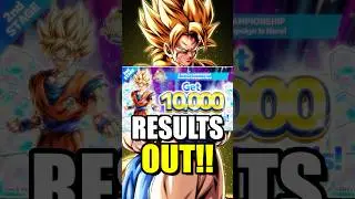 Did i WIN the 10.000 CC?? 😭 Prediction Campaign RESULTS!! #dragonballlegends #shorts