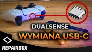 Naprawa pada PS5: wymiana USB-C w DualSense
