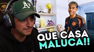 CORINGA REAGE AO TOUR PELA CASA DO LAMINE YAMAL 😱 | CASA INSANA