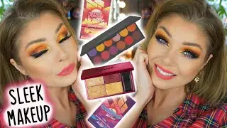 Sleek Makeup Fire It Up & Chasing The Sun | Review & Tutorial