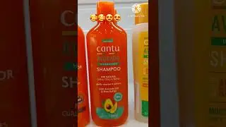 Cantu Shampoo Conditioner and cream#shortfeed #shorts