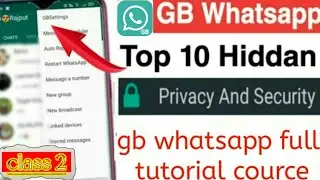 gb whatsapp full privacy settings/ gb whatsapp