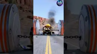 Extreme BeamNG Car Accidents | Trending 2025 Shorts 🚙💣 #CarCrashViral #GamingShorts2025 #BeamNGFails