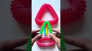 ASMR DIY Mini POP TUBE Creation | Gentle Relaxing Sounds #asmrvideos #relaxing #creative #diy