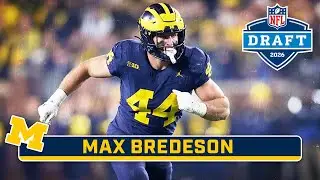2026 NFL DRAFT HIGHLIGHTS: TE/FB Max Bredeson | Michigan Football