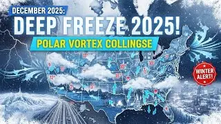 Декабрь 2025: Грядут ли суровые морозы в Америке? Объяснение коллапса полярного вихря!