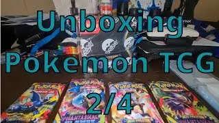 Pokemon TCG: Phantasmal Flames B.B.+10x B.P. [Unboxing 2/4]