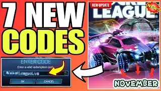 КОДЫ ROCKET LEAGUE 2025 💥НОЯБРЬ💥 КОДЫ ROCKET LEAGUE | ROCKET LEAGUE