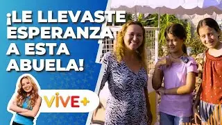 Una ABUELA VALIENTE y el MILAGRO de la GENEROSIDAD [AYUDA HUMANITARIA ]| Vive Más Tv
