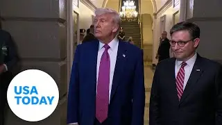 Trump meets with Republican lawmakers