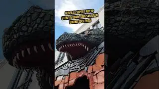 SUPER7 GODZILLA POP UP STORE IN DOWNTOWN SAN DIEGO AT SDCC 2025 #Comewithme #Super7 #Godzilla #SDCC
